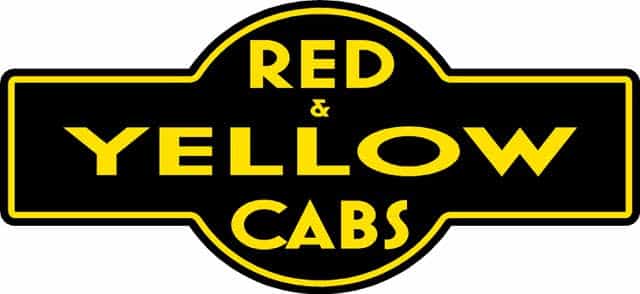 red and yellow cabs
